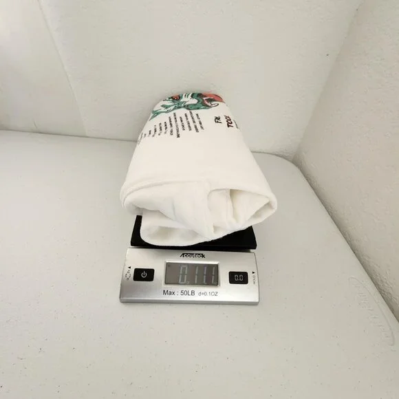 White Aftershock 2023 Crewneck Unisex Size Large White - Picture 6 of 6